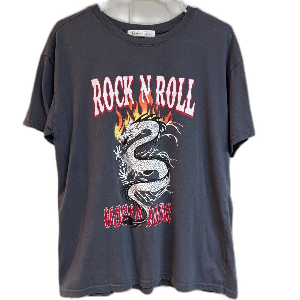 Birch and Stone "Rock N Roll World Tour" Dragon Graphic Tee